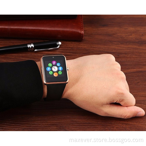 Touch Screen China Smart Mobile Watch Phone Hot Wholesale GT08 With V 3.0 Bulethooth MTK6261